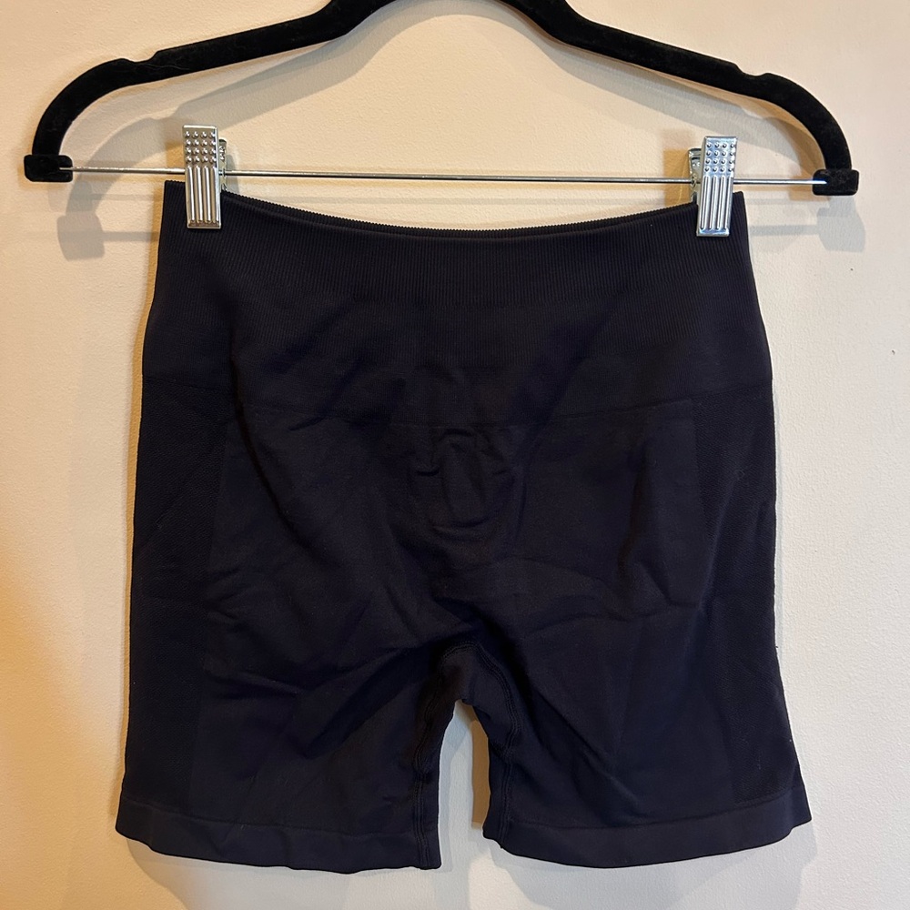 Black Women's Athletic Bike Shorts